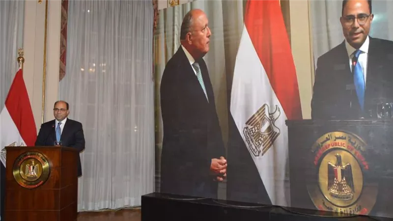 الخارجية تحتفل بيوم الدبلوماسية المصرية 