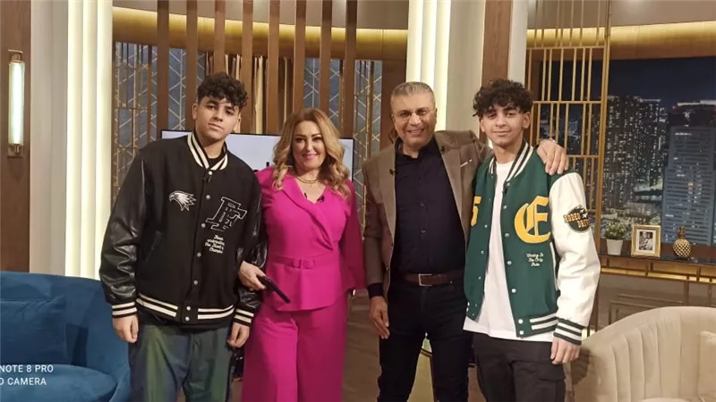  بمناسبة عيد الام.. نهال عنبر واحفادها فى ضيافة عمرو الليثي 