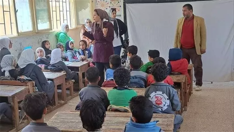 ندوة للتوعية عن ترشيد إستهلاك المياه بمعهد كبريت بالسويس