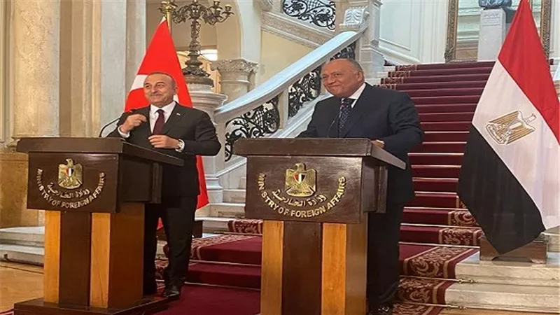 وزير خارجية تركيا يكشف عن زيارة مرتقبة للرئيس أردوغان للقاء الرئيس السيسي