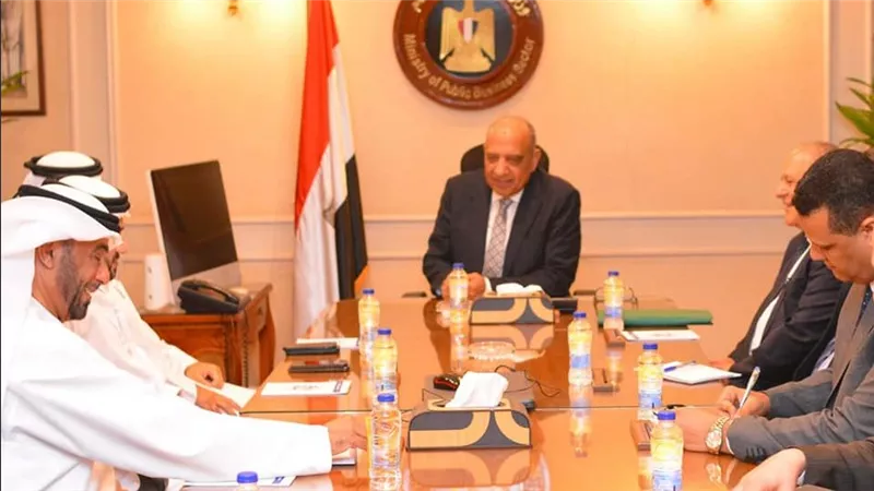 وزير قطاع الأعمال العام يستقبل الرئيس التنفيذي لـشركة 