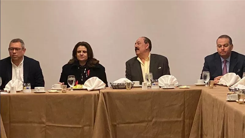 وزيرة الهجرة تلتقي أعضاء اتحاد المصريين بالخارج في الولايات المتحدة 