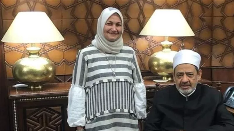  اول سيدة تُعين مستشار لشيخ الأزهر د نهلة الصعيدي في مباشر من مصر