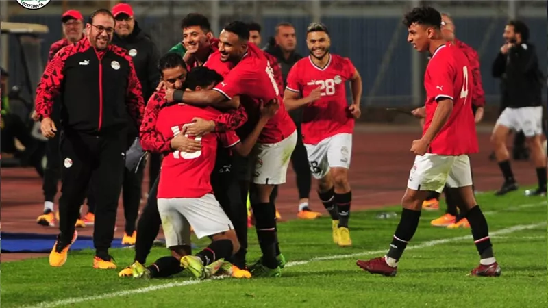 منتخب مصر الأولمبي يضرب زامبيا بهدفين عادل وأجويرو في تصفيات أمم أفريقيا