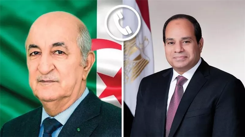 هاتفياً.. الرئيس السيسي يهنئ نظيره الجزائري بمناسبة حلول شهر رمضان