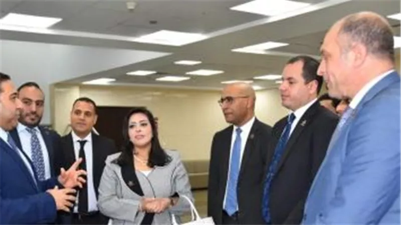 وفد تنسيقية شباب الأحزاب والسياسيين يزور الجهاز القومى لتنظيم الاتصالات