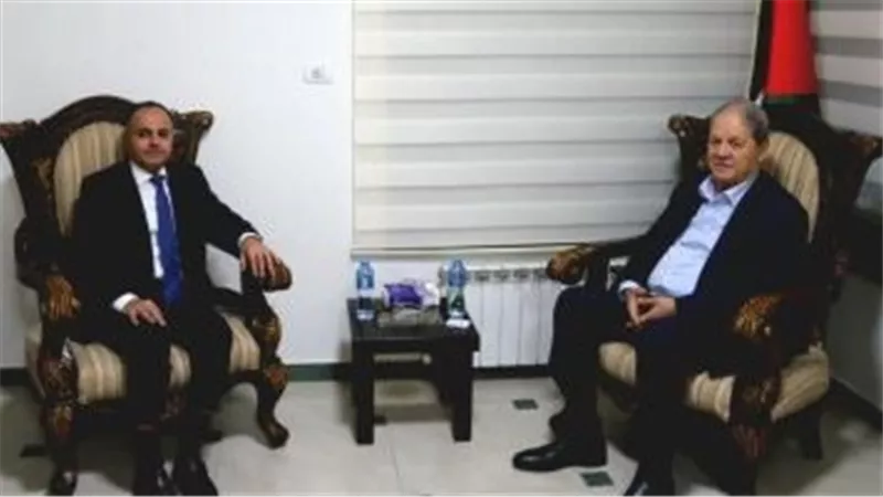 سفير مصر فى رام الله يؤكد على الموقف المصرى الداعم للقضية الفلسطينية