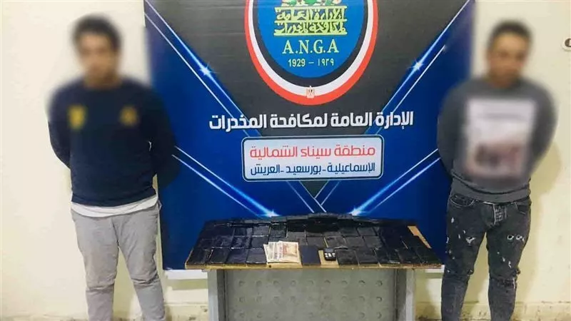 خلال حملة بالاسماعيلية ومطروح.. ضبط كميات من مخدري الحشيش والهيروين
