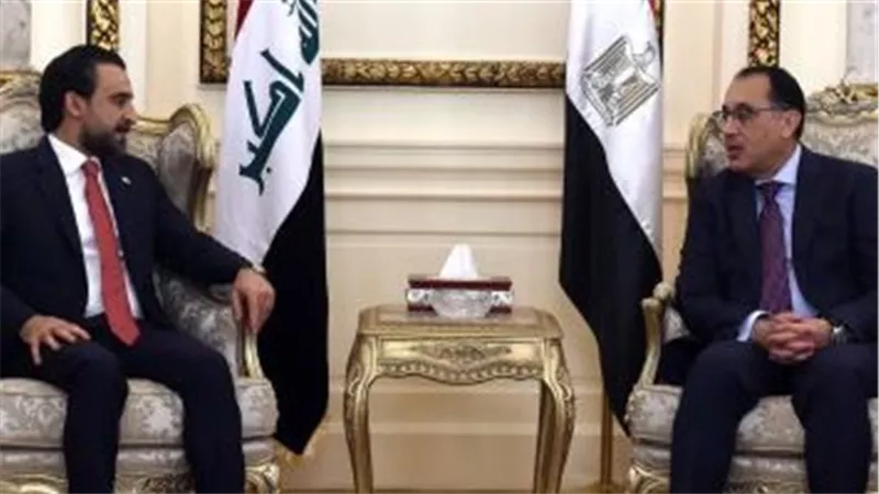 رئيس الوزراء يلتقى رئيس مجلس النواب العراقى والوفد المرافق له