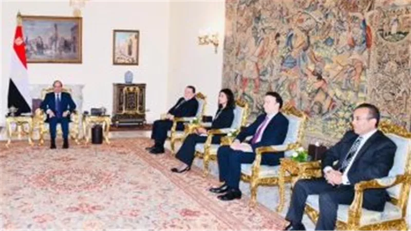 الرئيس السيسى يرحب بتطور علاقات التعاون المشترك بين مصر وبنك التنمية الأفريقى