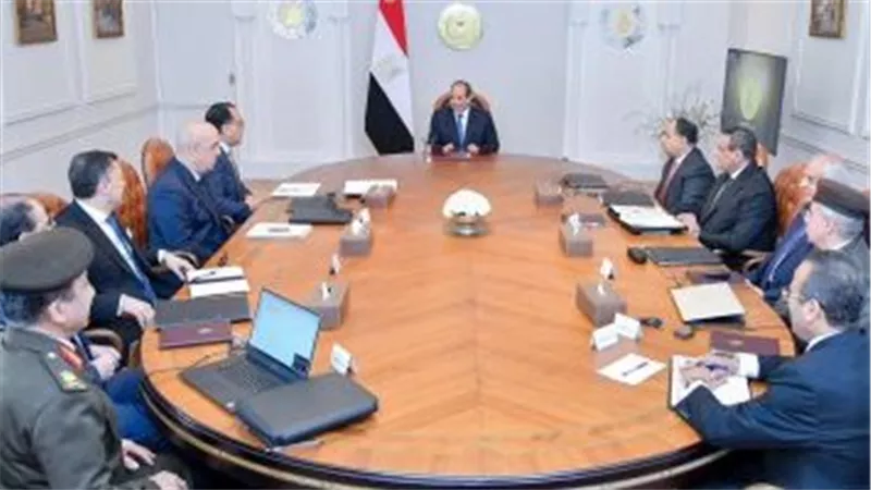 الرئيس السيسي يوجه بتطوير المحيط الجغرافى للمتحف المصرى الكبير