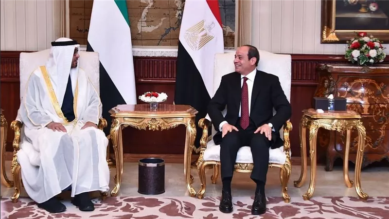 لتعزيز التعاون المشترك.. تفاصيل لقاء الرئيس السيسي وبن زايد بقصر الإتحادية