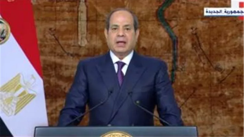 السيسي: حرب أكتوبر المجيدة جسدت إرادة شعب أبى أن يعيش فى ظل الانكسار