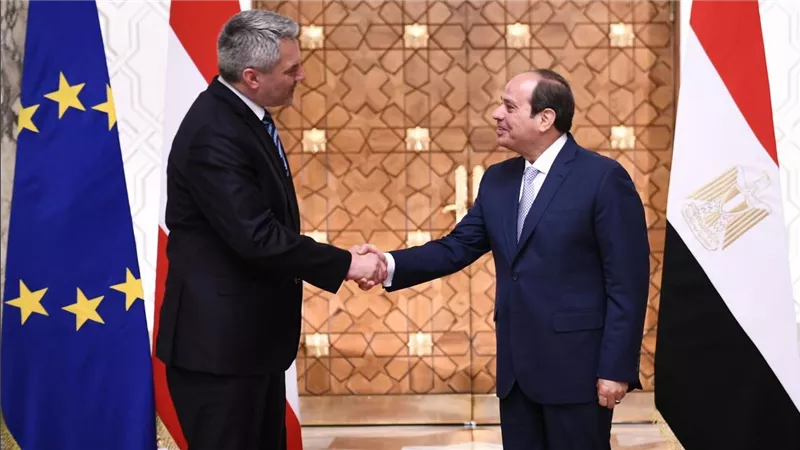 ننشر كلمة الرئيس السيسي في المؤتمر الصحفي مع مستشار النمسا