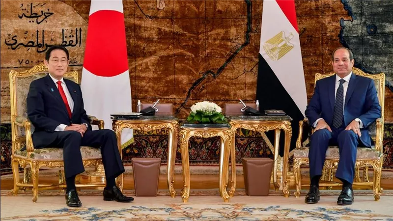 ترفيع العلاقات بين مصر واليابان .. تفاصيل مباحثات القمة المصرية اليابانية
