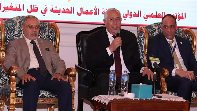وزير الزراعة يشهد ختام فعاليات المؤتمر العلمي الدولي السابع لكلية التجارة جامعة طنطا