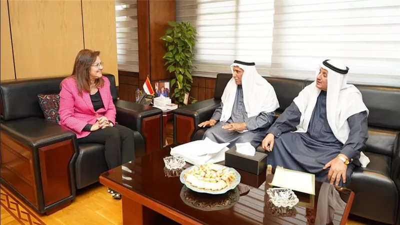 وزيرة التخطيط والتنمية الاقتصادية تلتقي وفد الاتحاد المصري للقبائل العربية بسيناء