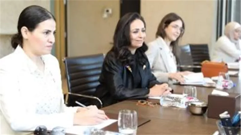 مايا مرسى تستعرض مع نائب رئيس مجموعة البنك الدولى جهود مصر لتمكين المرأة