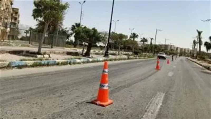 غلق طريق الواحات جزئيا يومين لإنشاء كوبري المشاة غدا