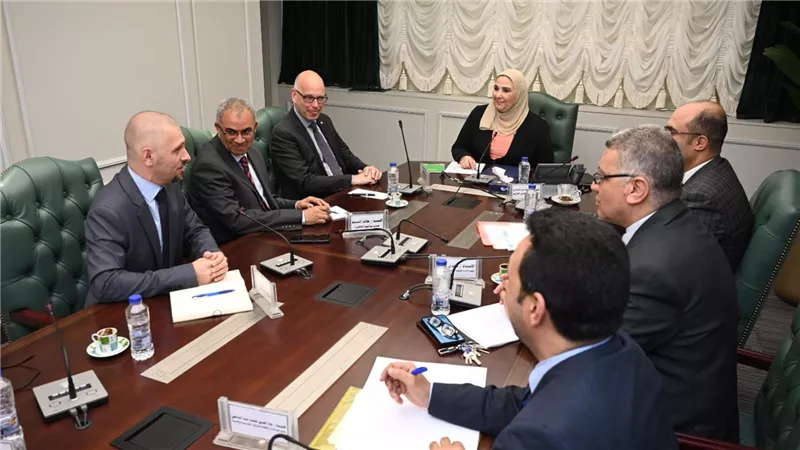 وزيرة التضامن الاجتماعي تزور قرية الأطفال 