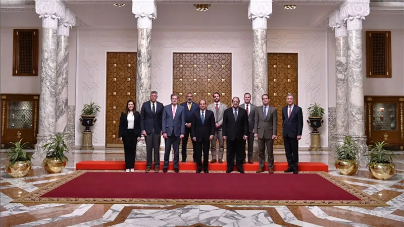 تفاصيل لقاء الرئيس السيسي وأعضاء الكونجرس الأمريكي