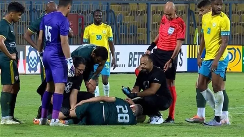اشتباه في صليبي.. صدمة لجماهير الزمالك بسبب إصابة الونش