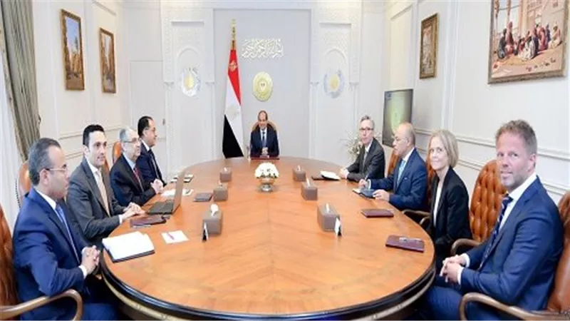 تفاصيل لقاء الرئيس السيسي و الرئيس التنفيذي لشركة 