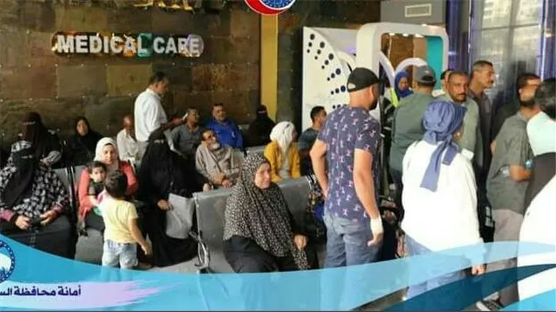 مستقبل وطن ينظم قافلة طبية مجانية بالتعاون مع مستشفى قناة السويس