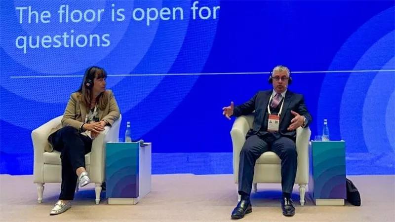 رئيس المنطقة الاقتصادية يشارك في الاجتماع السنوي للبنك الأوروبي لإعادة الإعمار والتنمية بأوزبكستان
