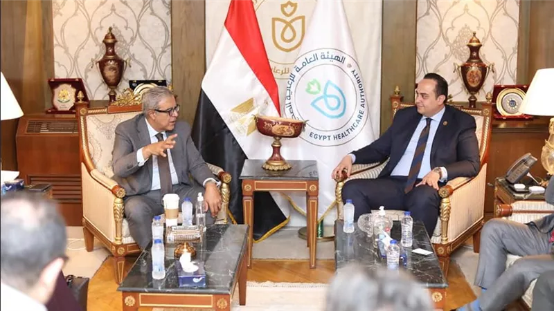 رئيس الرعاية الصحية يبحث التعاون مع الرئيس التنفيذي لمجموعة ستيوارد الأمريكية