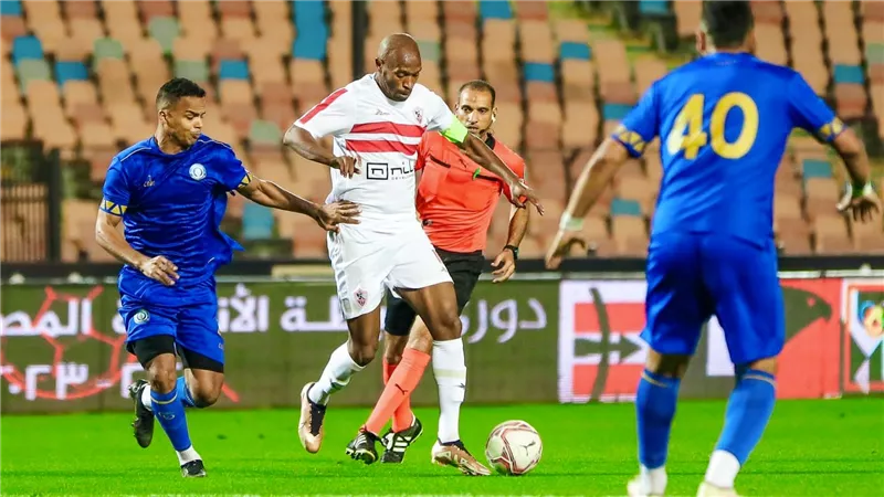 الدوري المصري.. الزمالك يتقدم على أسوان بهدف نداي في الشوط الأول