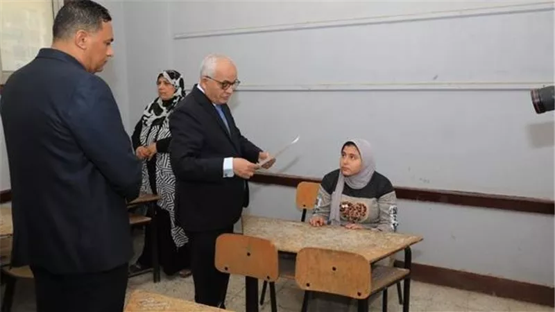 وزير التربية والتعليم يزور محافظة الدقهلية لمتابعة انضباط سير امتحانات الشهادة الإعدادية