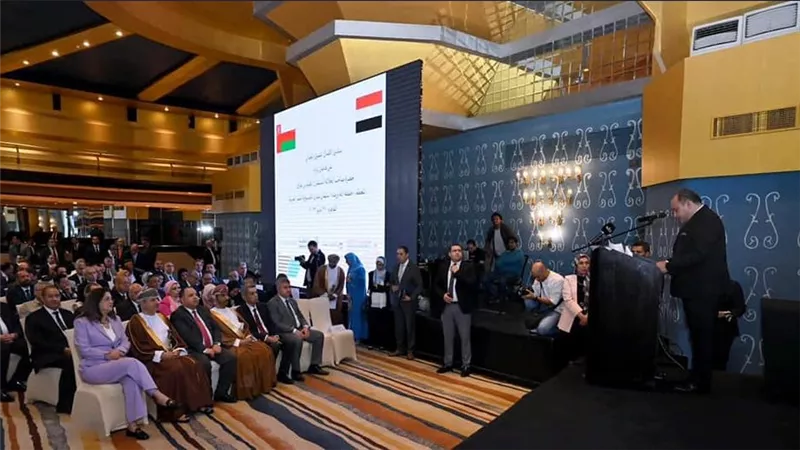وزير التجارة والصناعة يفتتح فعاليات منتدى الأعمال المصري العماني