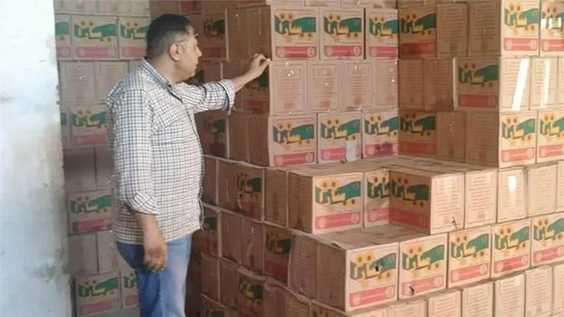 تموين الدقهلية.. ضبط سلع تموينية قبل بيعها في السوق السوداء بمركز بنى عبيد 