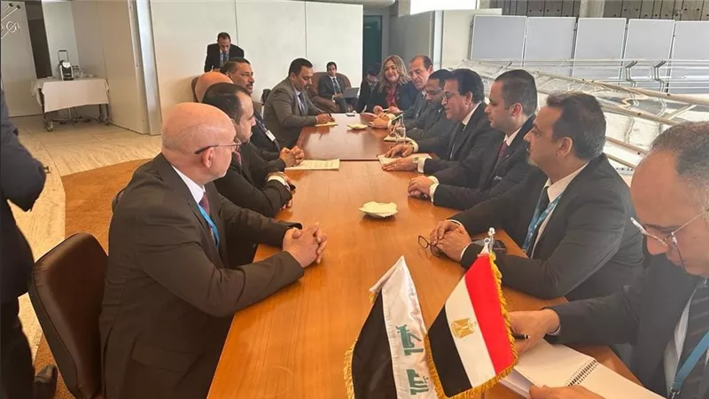 وزير الصحة يعقد لقاء تشاوريا مع نظيره العراقي لبحث سبل تعزيز علاقات التعاون في القطاع الصحي