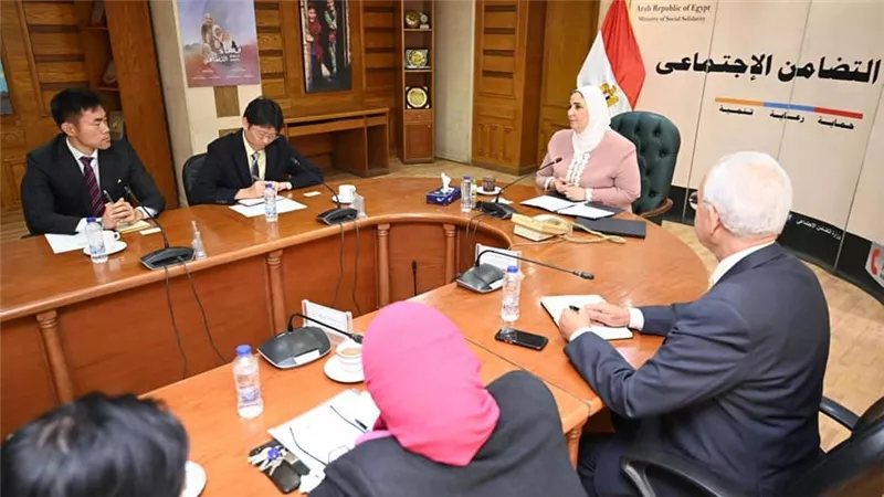 القباج تستقبل وفد هيئة التعاون الياباني 