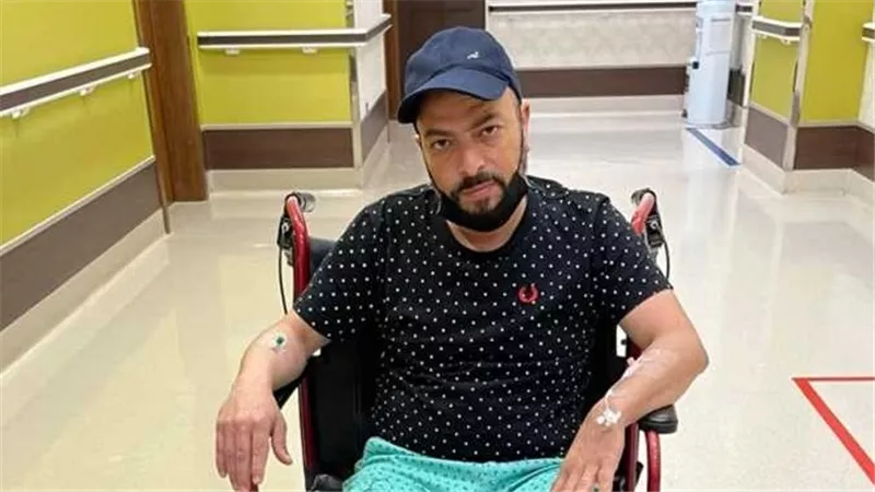 أحمد إبراهيم.. تطورات حالة الفنان بعد 