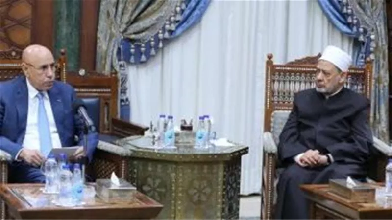 شيخ الأزهر للرئيس الموريتانى: لولا ثروات أفريقيا لما كان هناك نهضة غربية