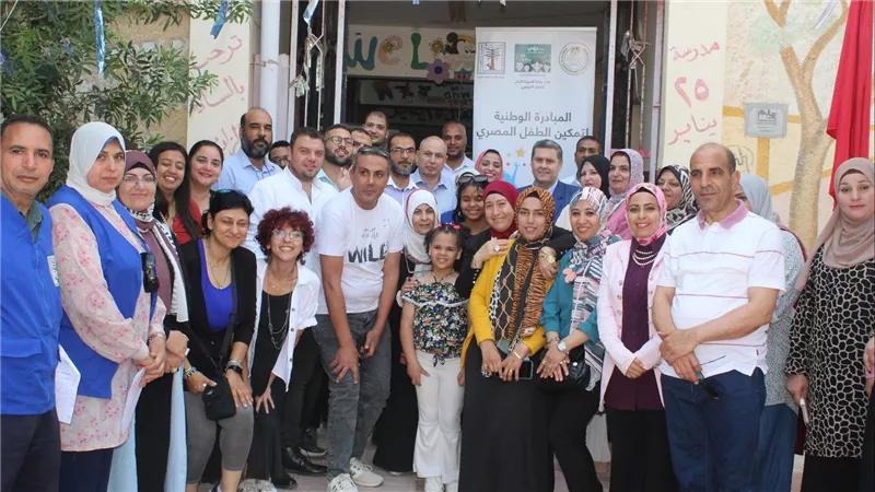 أنشطة المبادرة الوطنية لتمكين الطفل المصري تصل العريش (صور)