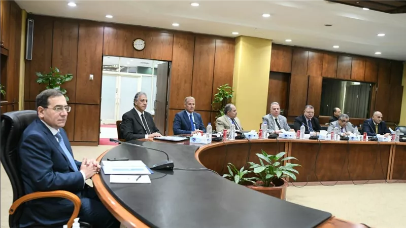وزير البترول يبحث مع وفد من 