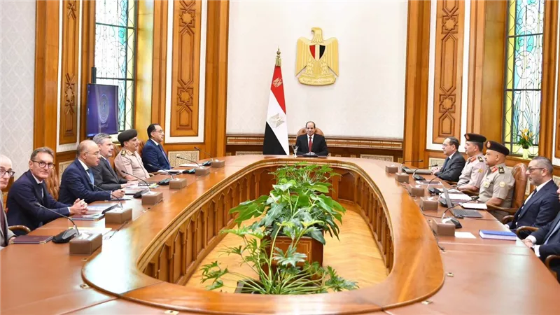 آفاق التعاون مع الشركات الإيطالية.. تفاصيل لقاء الرئيس السيسي مع رؤساء شركات التعدين