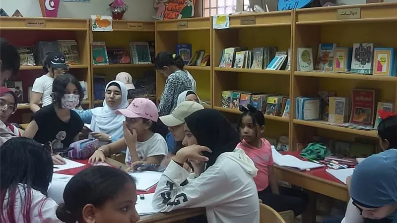 فعاليات متنوعة للأطفال بثقافة بورسعيد وختام أولى ورش الرسم المجانية 