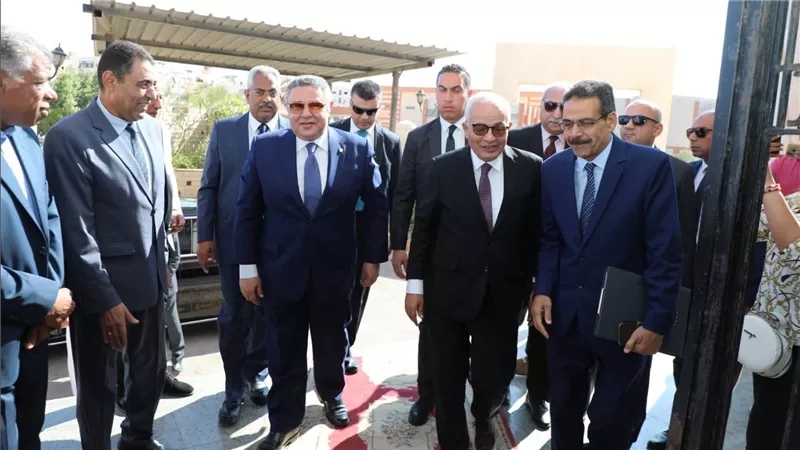وزير التربية والتعليم يزور محافظة البحر الأحمر  لمتابعة امتحانات الثانوية العامة