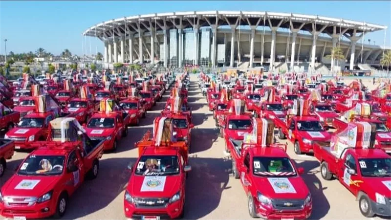 المنطقة الشمالية العسكرية تنظم حفل زفاف جماعي لعدد 300 شاب وفتاة من أبناء المحافظات