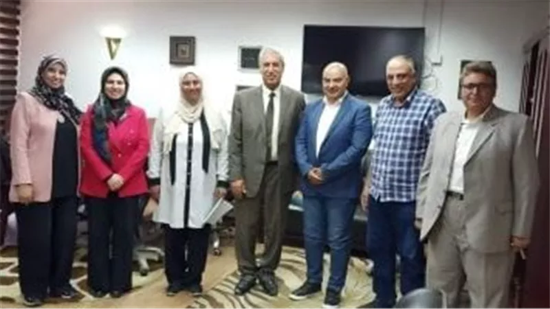 نصر يشارك فى اجتماع لمناقشة ترفيق مساكن الجلاء وشرق المنصورة بالدقهلية 