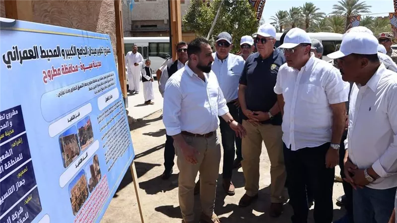 رئيس الوزراء يتفقد أعمال التنسيق الحضاري بميدان السوق