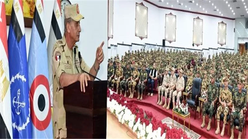  وزير الدفاع والإنتاج الحربى يلتقى عدداً من مقاتلى القوات الخاصة