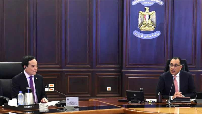 مدبولي يقترح تشكيل مجلس أعمال مصري - فيتنامي مشترك 