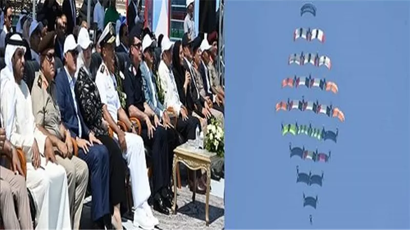 إنطلاق فعاليات العرض الجوى المصرى الإماراتي (Alamien Air Show 2023) بمدينة  العلمين الجديدة
