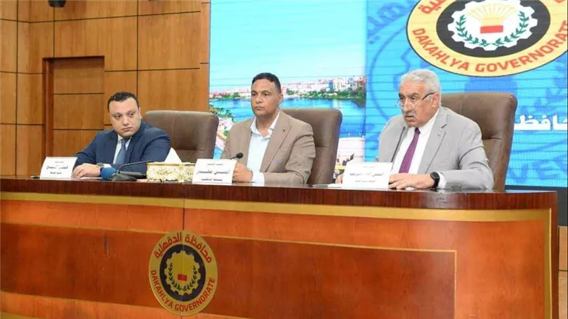 محافظ الدقهلية يعقد اجتماعا مع مسئولي قطاعي نقل وتوزيع الكهرباء لمتابعة ترشيد الاستهلاك 